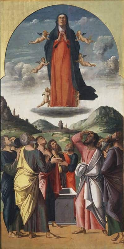 Maria Himmelfahrt von Alvise Vivarini 1476-1478